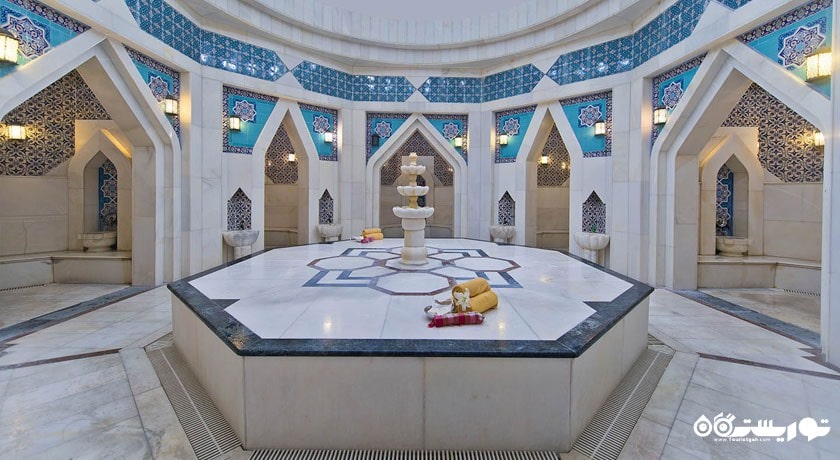 نمای حمام ترکی هتل